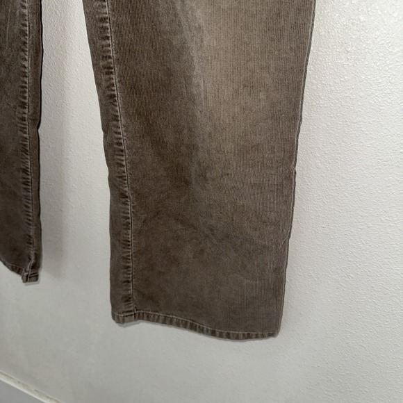 Talbots Heritage Corduroy Pants Womens 8 Brown  Cotton Stretch Straight Leg‎ - Picture 3 of 13